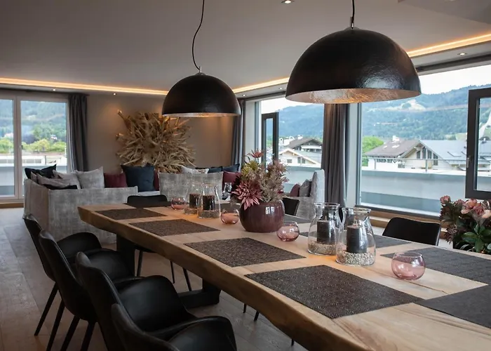 Bergloft 360 Mit Sauna Und Fitness Lägenhet *