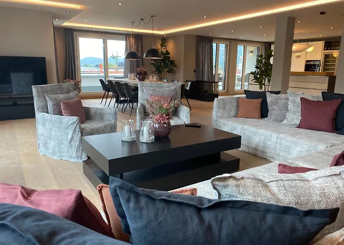 Apartmán Bergloft 360 Mit Sauna Und Fitness *